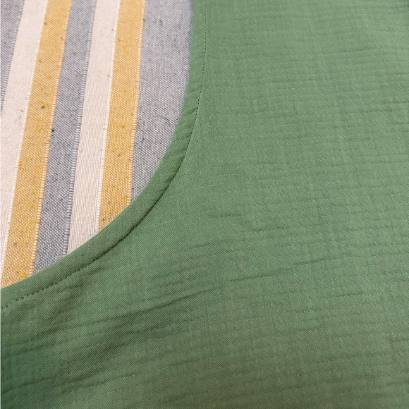 Calvin Klein Sage V-Neck Blouse - Picture 9 of 12